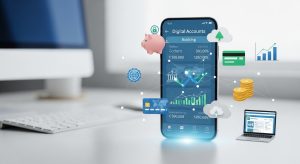Como funcionam as contas digitais